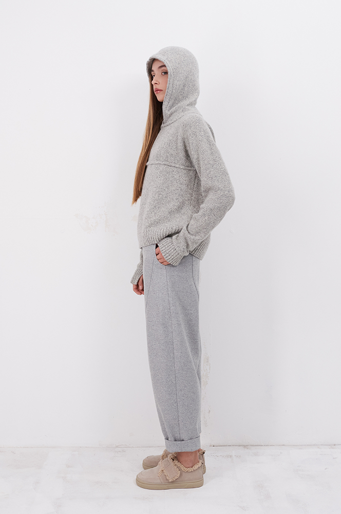 Штани вовна на підкладці св сірий (БР 90)